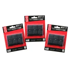 K FIT - Over Grip K-FIT Negro Pack 9 Unidades