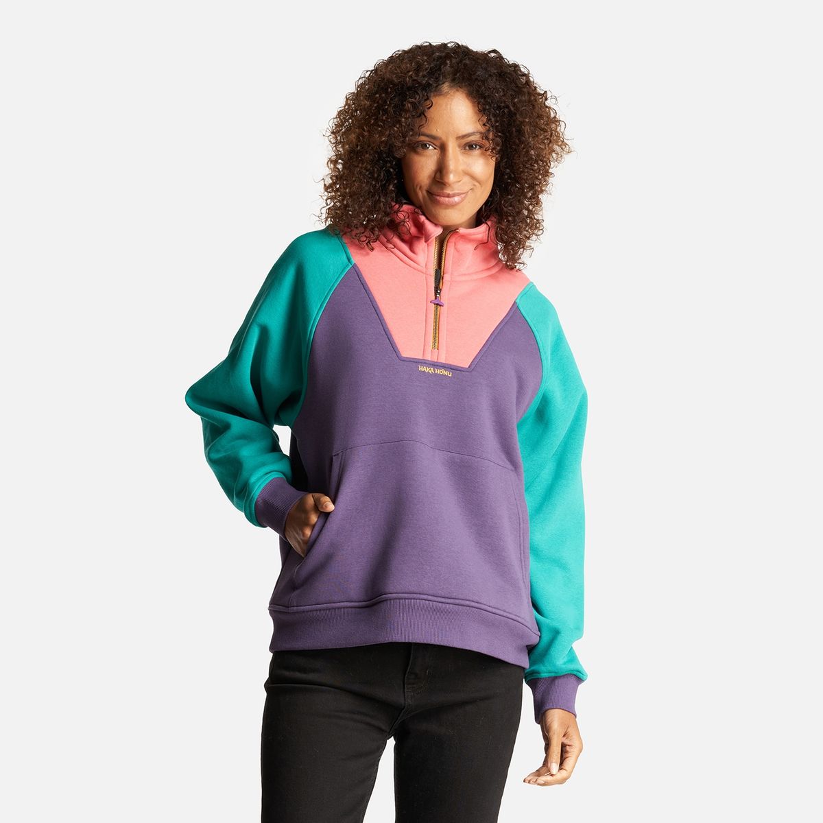 HAKA HONU - Poleron Mujer Regia Morado Haka Honu