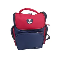GENERICO - Mochila escolar "oso" bicolor 35 L