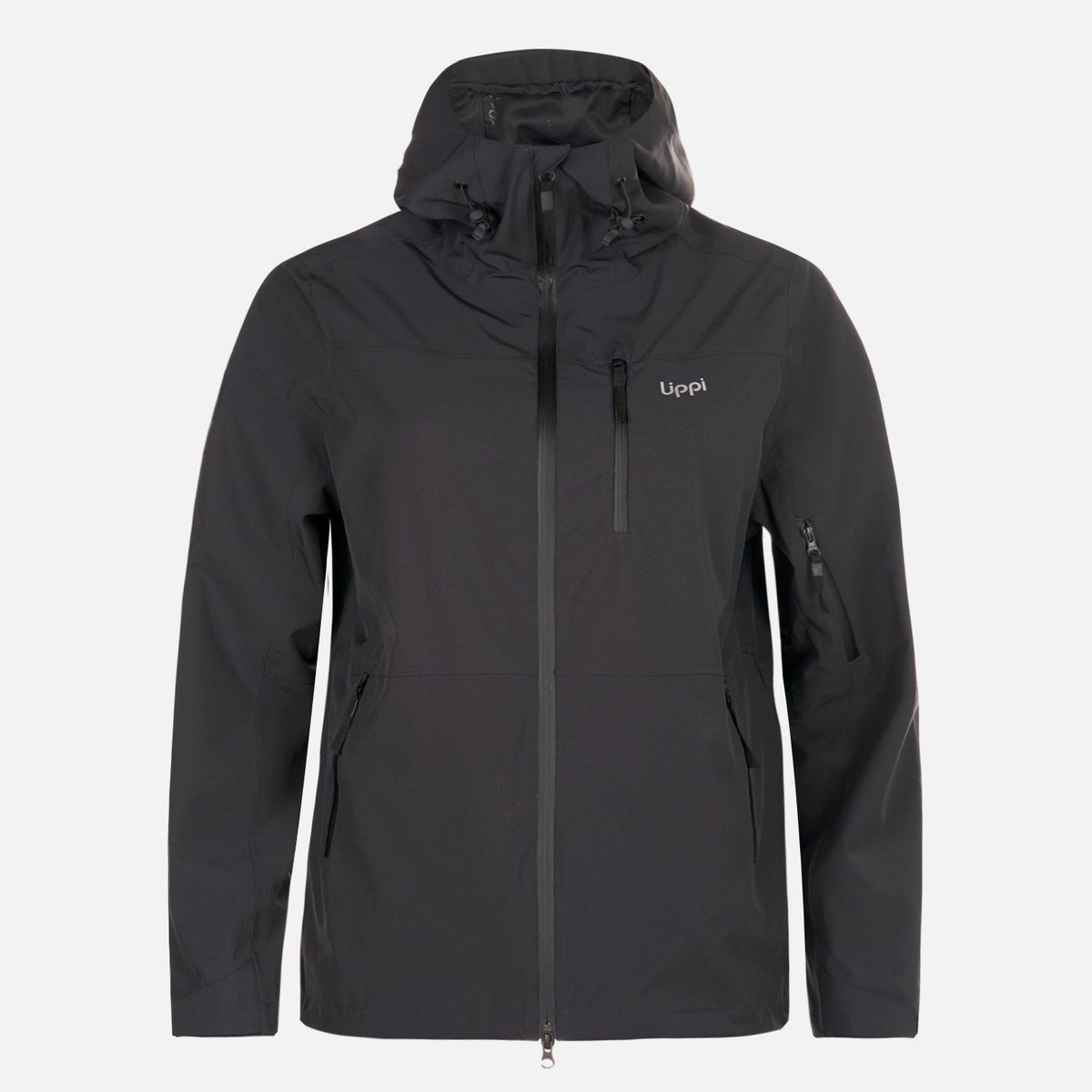 LIPPI - Chaqueta Mujer Sierra Nevada Light B-Dry Hoody Jacket Negro Lippi