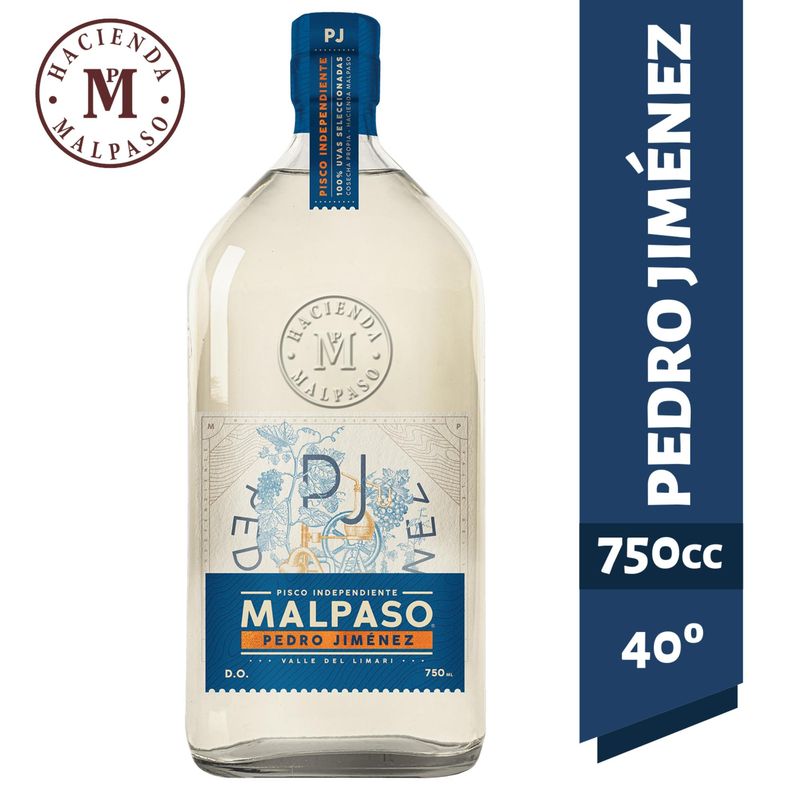 MAL PASO - MalPaso Pedro Jiménez 40° Botella 750 cc.