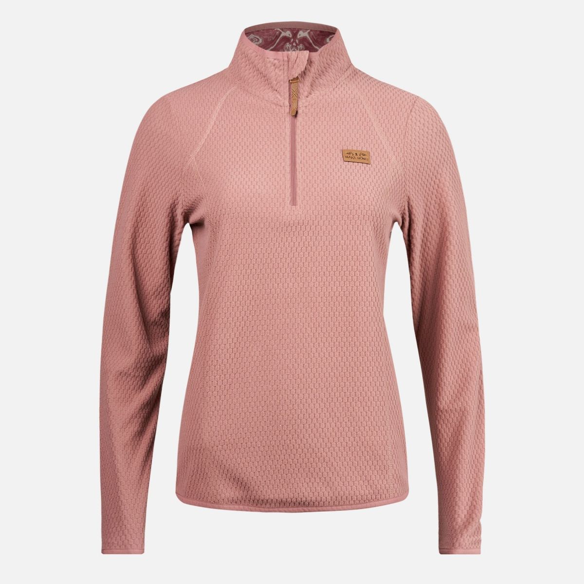 HAKA HONU - Poleron Mujer Taina Palo Rosa Haka Honu