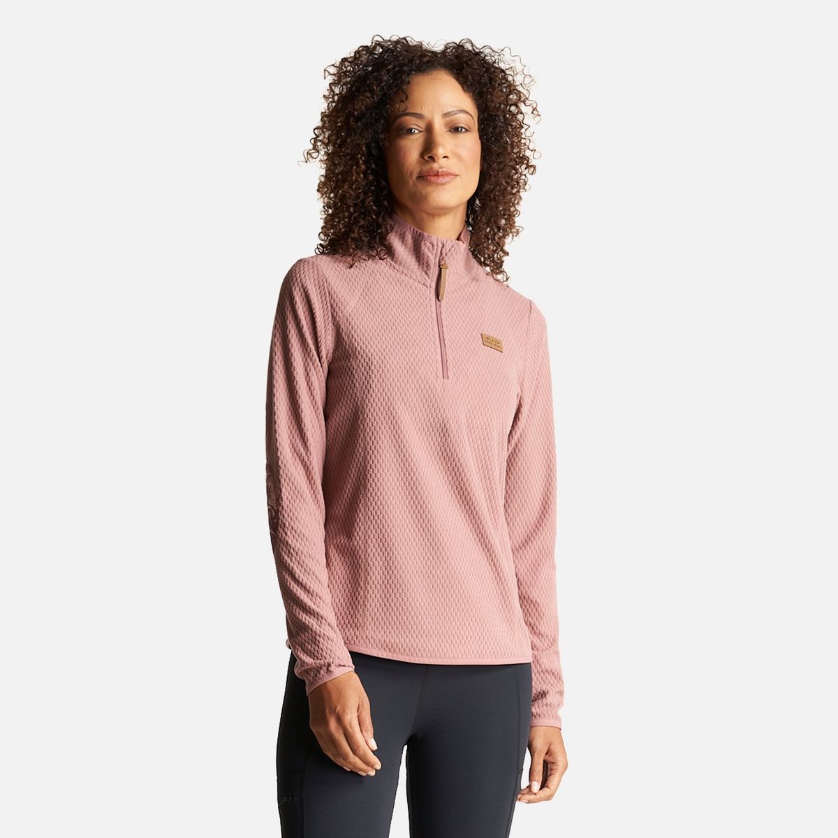 HAKA HONU - Poleron Mujer Taina Palo Rosa Haka Honu