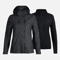LIPPI - Chaqueta Mujer Tres Cruces Fusion-3 Hoody Jacket Negro Negro