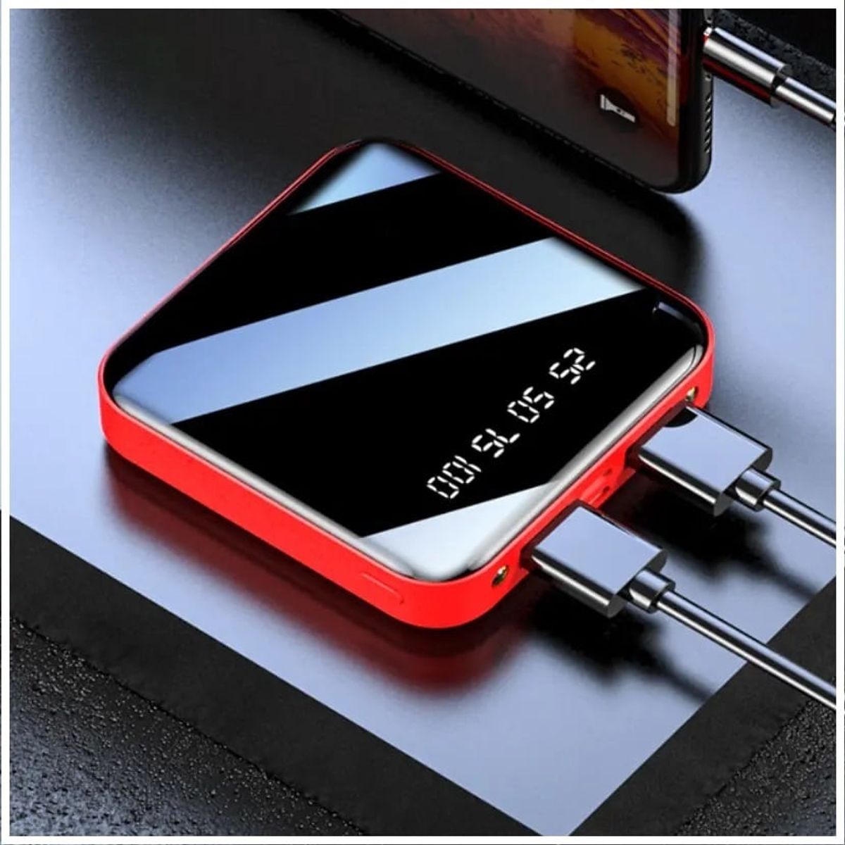 STARTECHOFFICE - Cargador Portátil Power Bank 10000 mAh 2USB Micro USB Linterna