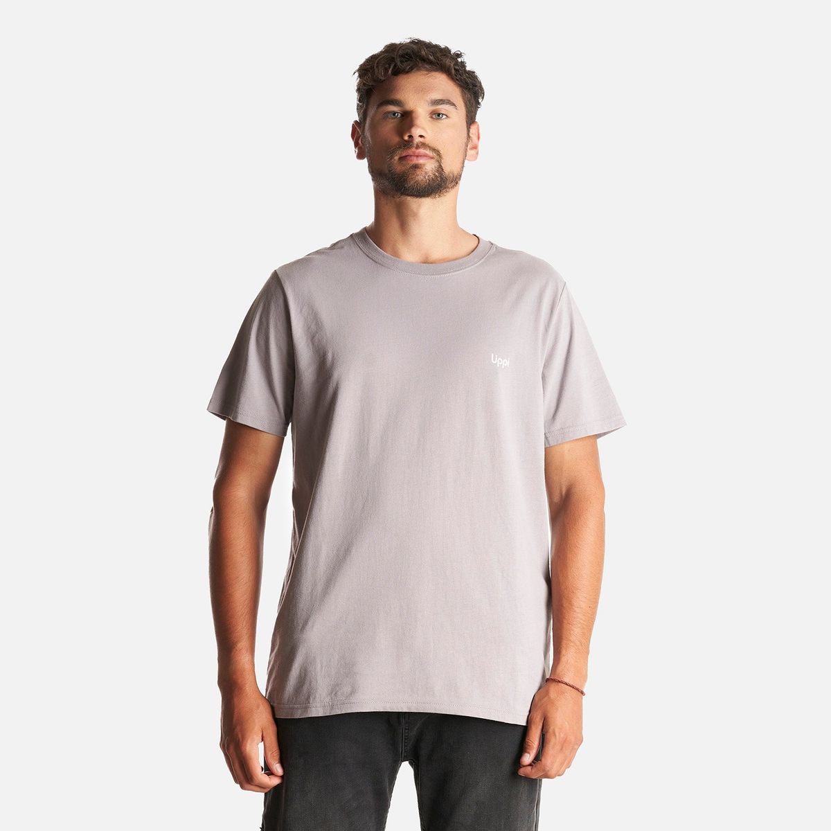 LIPPI - Polera Hombre Ulmo Cotton UV-Stop T-Shirt Malva Lippi