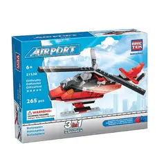 BRICTEK - AIRPORT HELICOPTER 3 IN 1 21520 265PCS