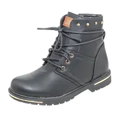 VIA FRANCA - Botin Casual Para Niña Color Negro