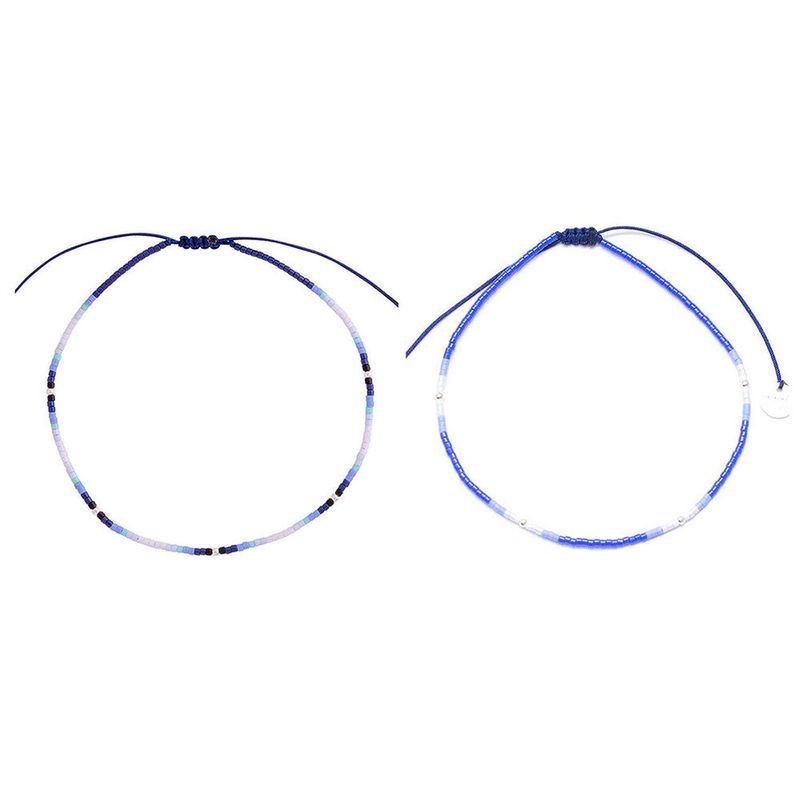 ZAZU - Pack Tobilleras Bintú Azul-Joyas Zazü