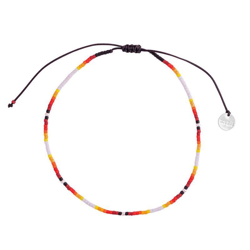 ZAZU - Tobillera Bintú Roja-Joyas Zazü