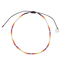 ZAZU - Tobillera Bintú Roja-Joyas Zazü