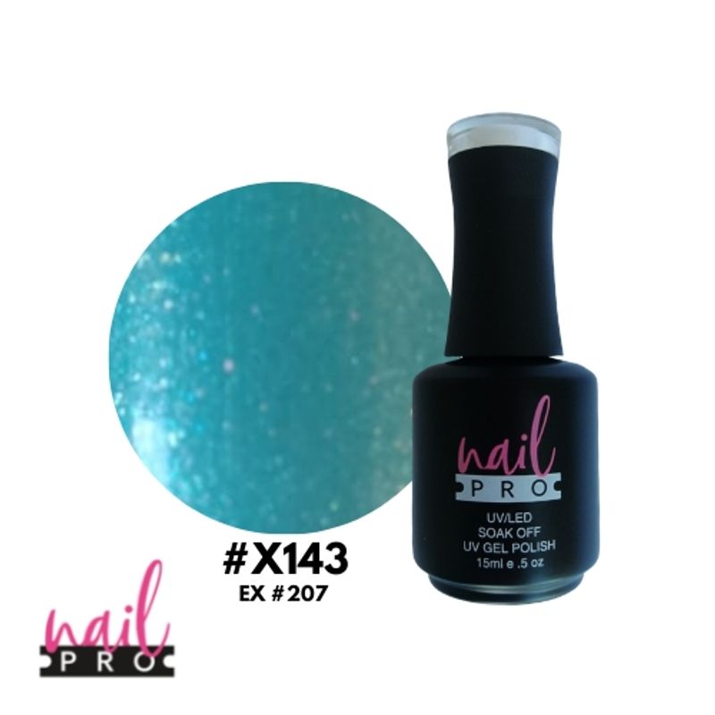 NAIL PRO - NAIL PRO Esmalte Permanente X143 ex207 Calipso turquesa