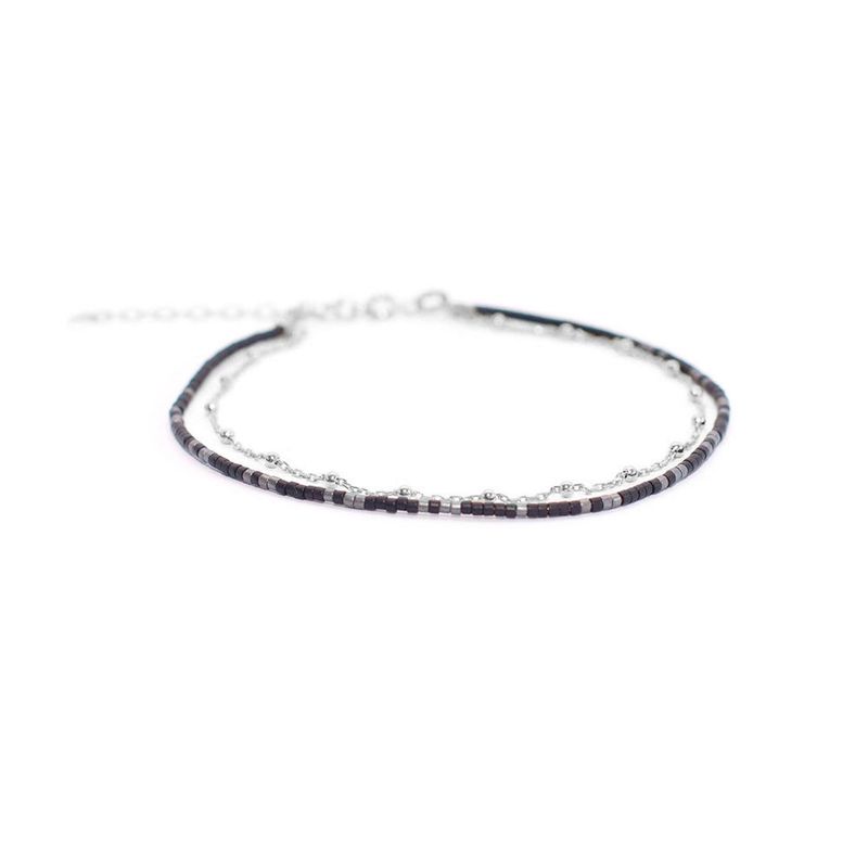 ZAZU - Tobillera Karan con Cadena de Plata-Joyas Zazü