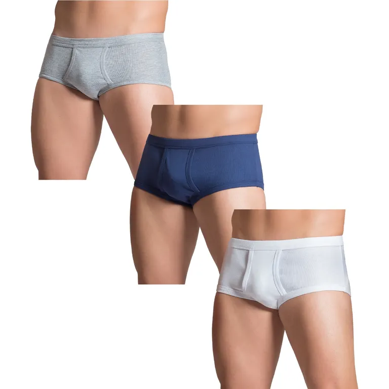 Pack de 3 calzoncillo de algodon hombre. Multicolor 44