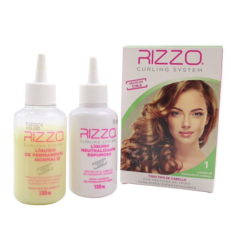 RIZZO - Líquido Ondulado Permanente Cabello Normal Cvl 100 ml