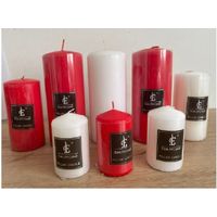 VELÓN ROJO GRANDE CIRIO 14x 7 cm