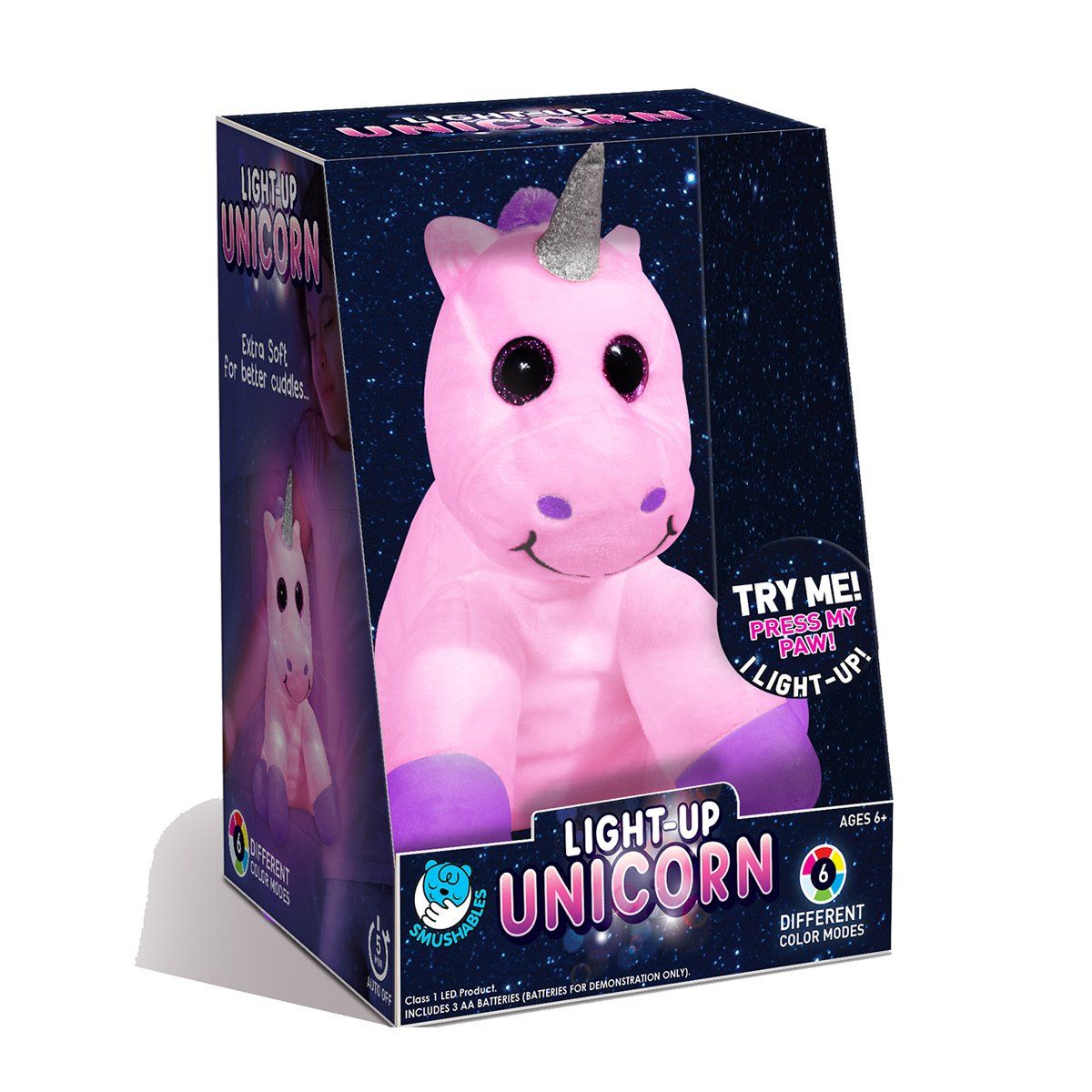 GENERICO - Unicornio de Peluche Luminoso Anker Play