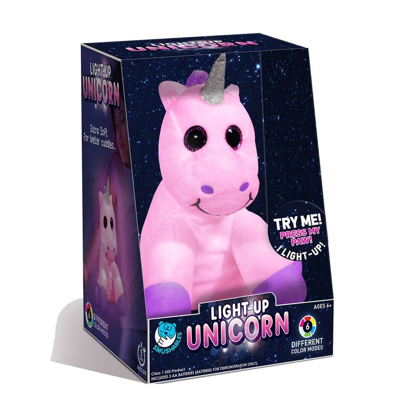GENERICO - Unicornio de Peluche Luminoso Anker Play