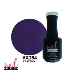 NAIL PRO - Esmalte Permanente X254 exZZ004 Morado