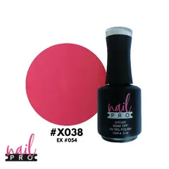 NAIL PRO - Esmalte Permanente X038 ex054 Rosado