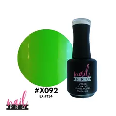 NAIL PRO - Esmalte Permanente X092 ex134 Verde Fluor