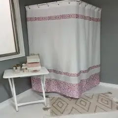 GIOS - Cortina Baño Palo Rosa