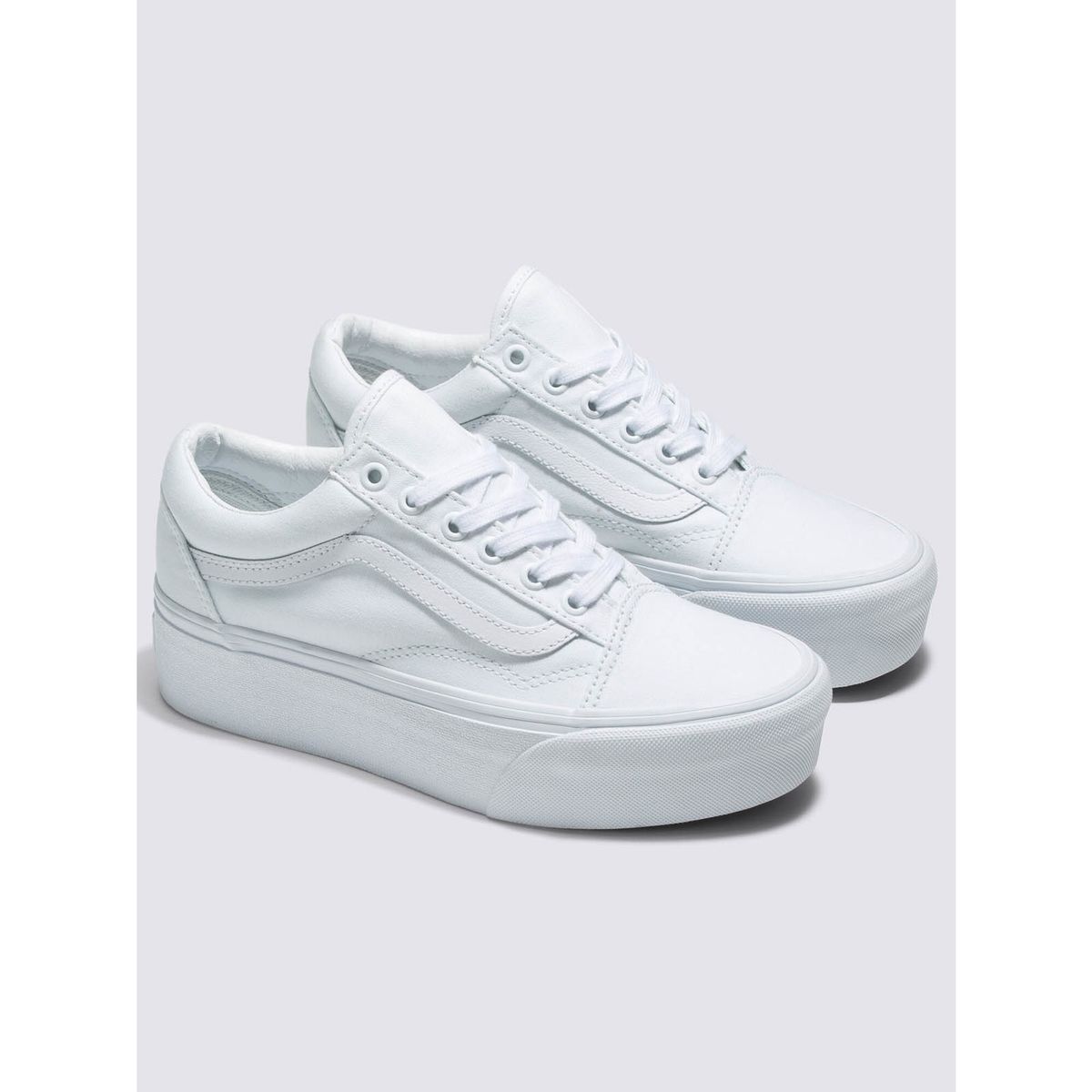 VANS - Zapatilla Unisex Ua Old Skool Stackform True White VANS
