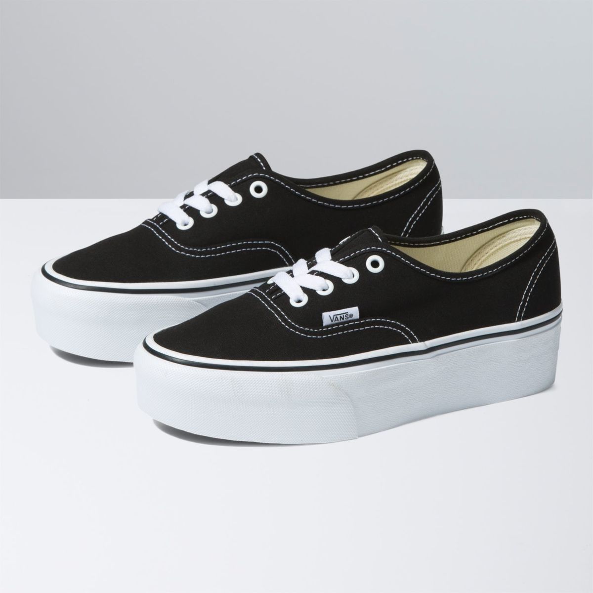 VANS - Zapatilla Mujer Authentic Stackform Canvas Negro VANS