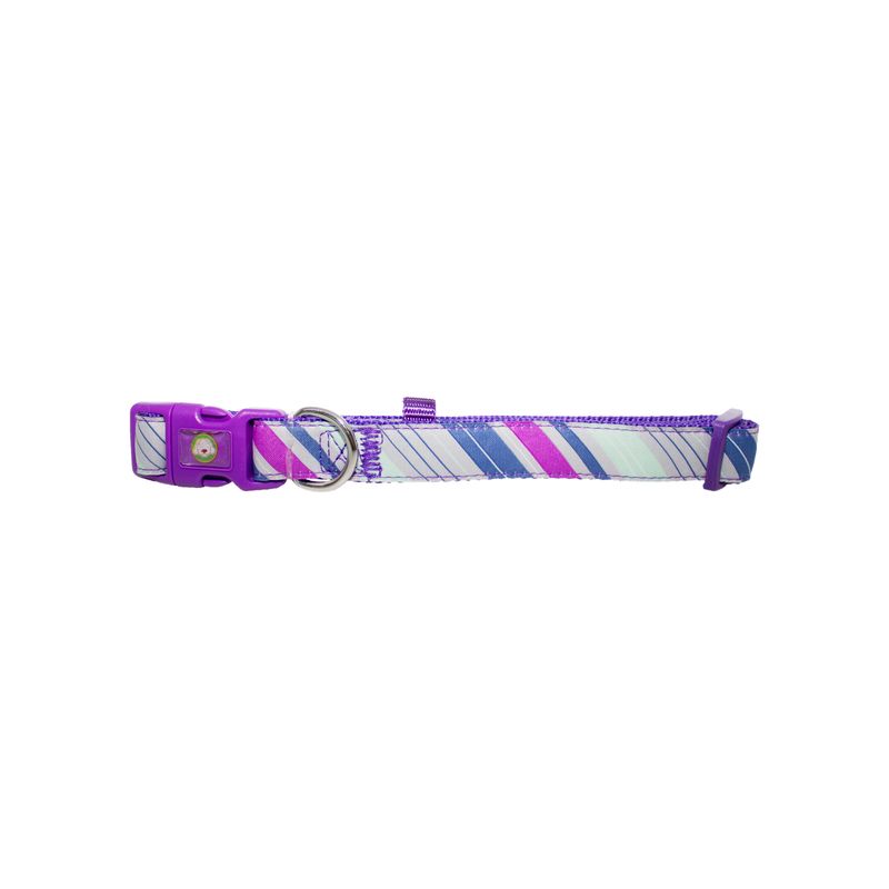 MASCAN - Collar Perro Diagonal M Morado Mascan