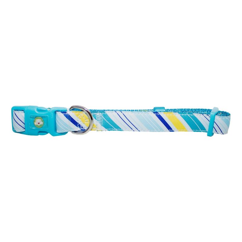 MASCAN - Collar Perro Diagonal L Celeste Mascan