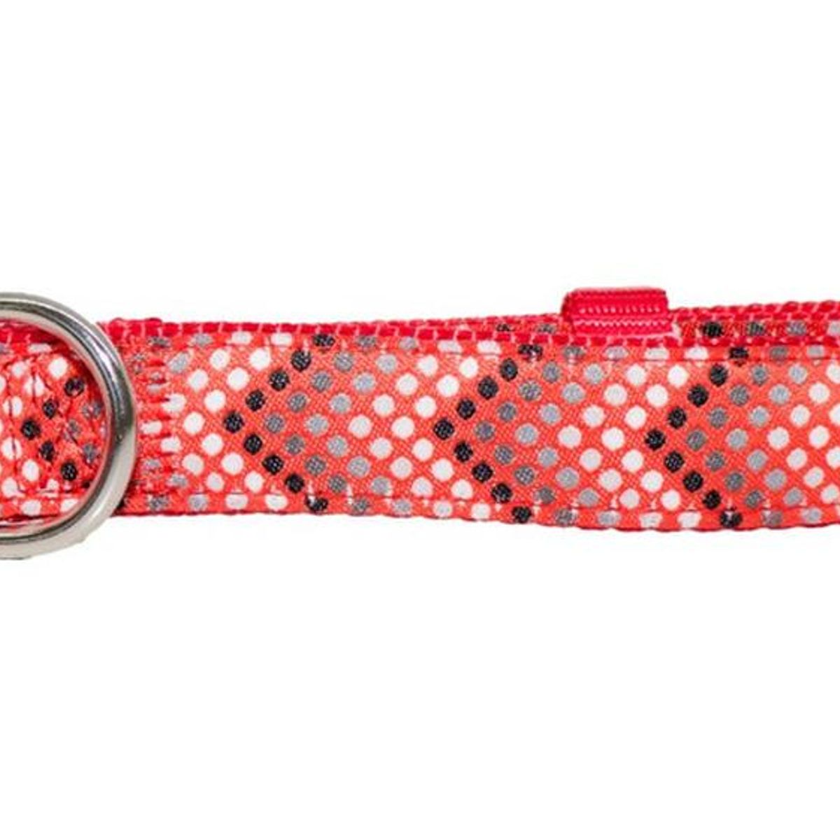 MASCAN - Collar Perro Puntitos L Rojo Mascan