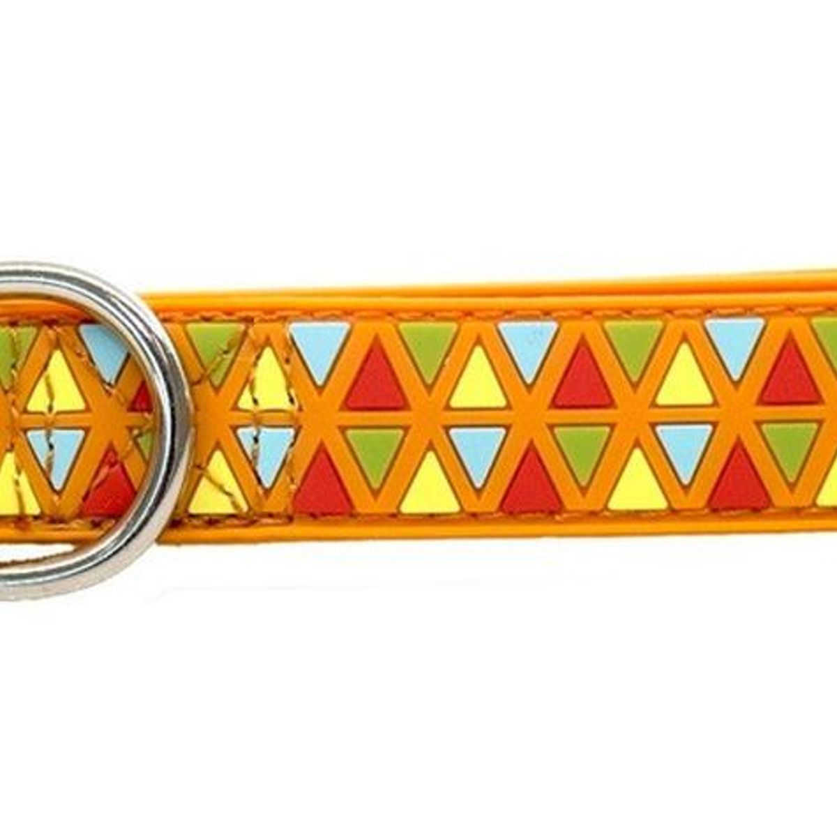 MASCAN - Collar Triángulo Naranja Tallas XS Perro Mascan