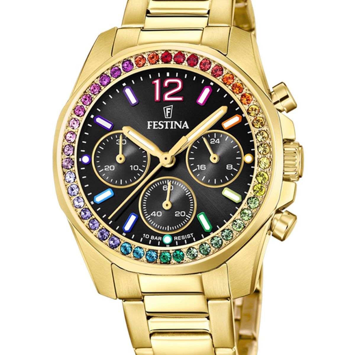 FESTINA - Reloj F20609/3 Festina Negro Mujer Boyfriend Collection
