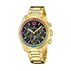FESTINA - Reloj F20609/3 Negro Mujer Boyfriend Collection