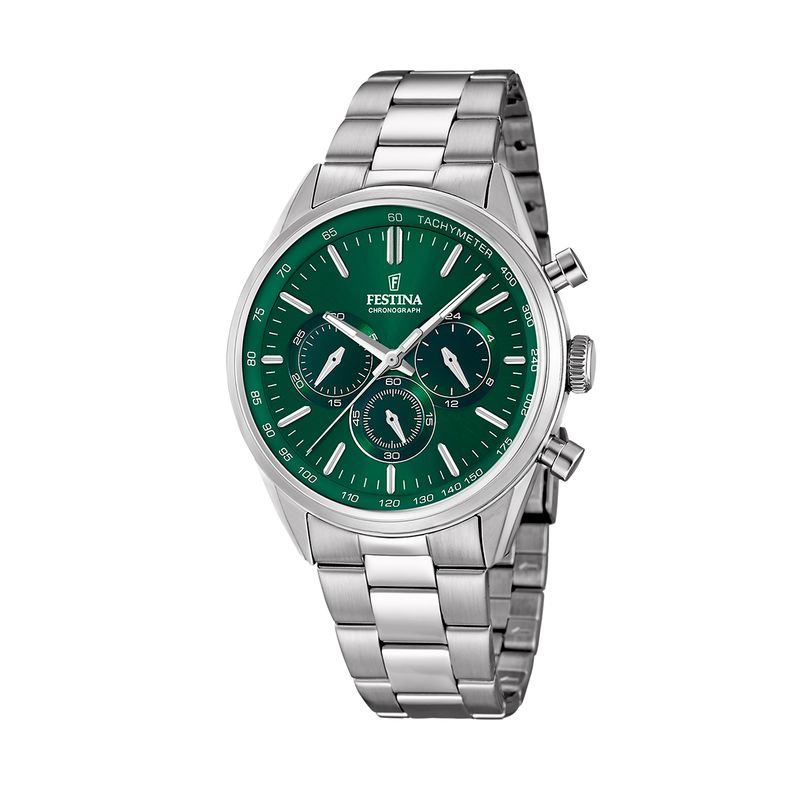 FESTINA - Reloj F16820/R Festina Verde Hombre Timeless Chronograph