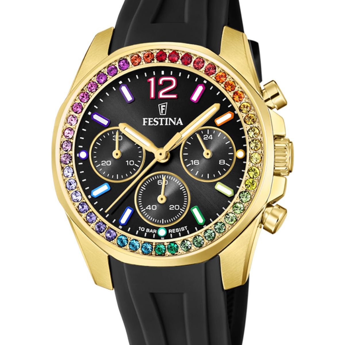 FESTINA - Reloj F20650/3 Festina Negro Mujer Boyfriend Collection