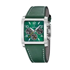 FESTINA - Reloj F20653/2 Verde Hombre Timeless Chronograph