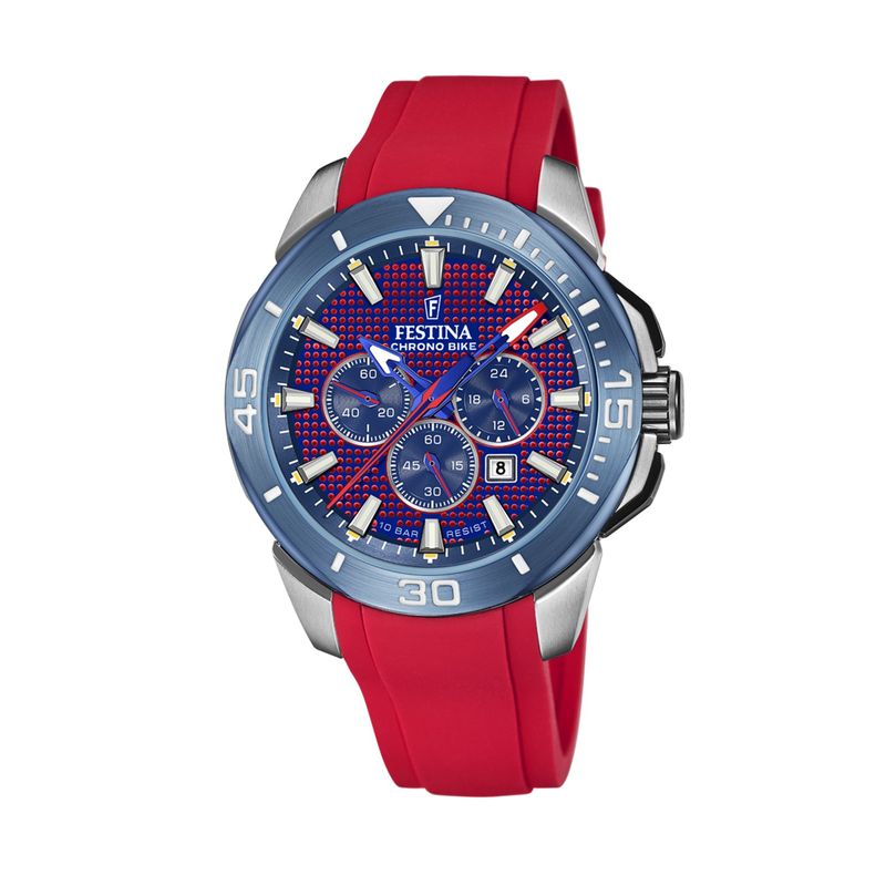 FESTINA - Reloj F20642/2 Festina Rojo Hombre Chrono Bike