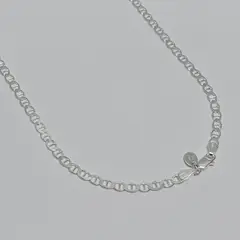 ROSETT - Cadena tejido marinera 50 cm Plata ley 925