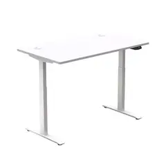 UPLIFT - Escritorio Ergonómico - Cubierta Blanca 1.40 x 80 cm + Base Blanca