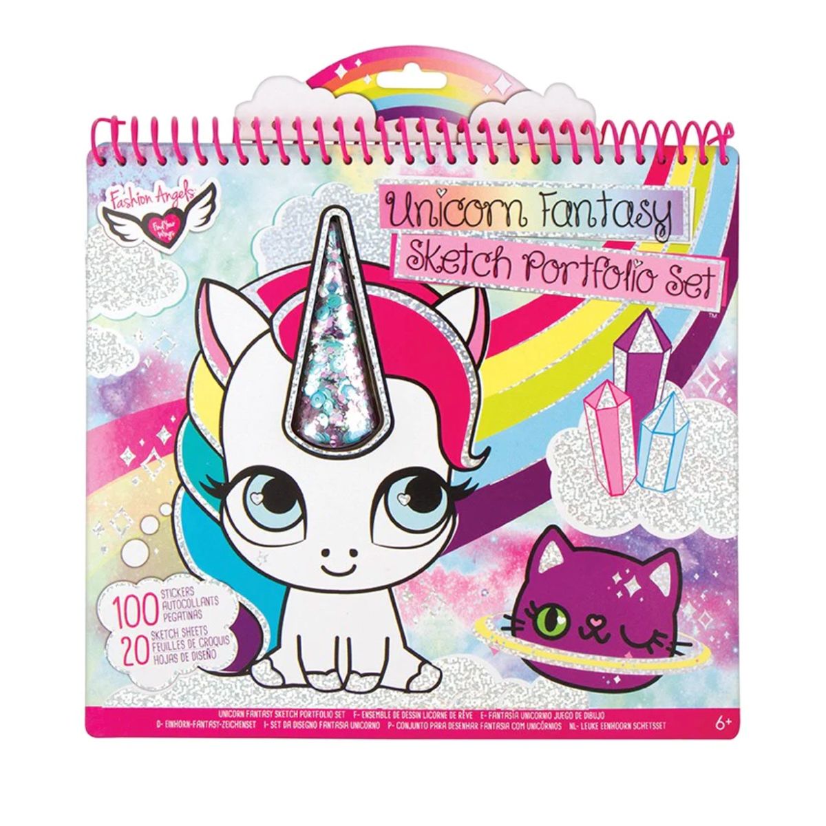 FASHION ANGELS - Portafolio para Colorear Fashion Angels Unicornio