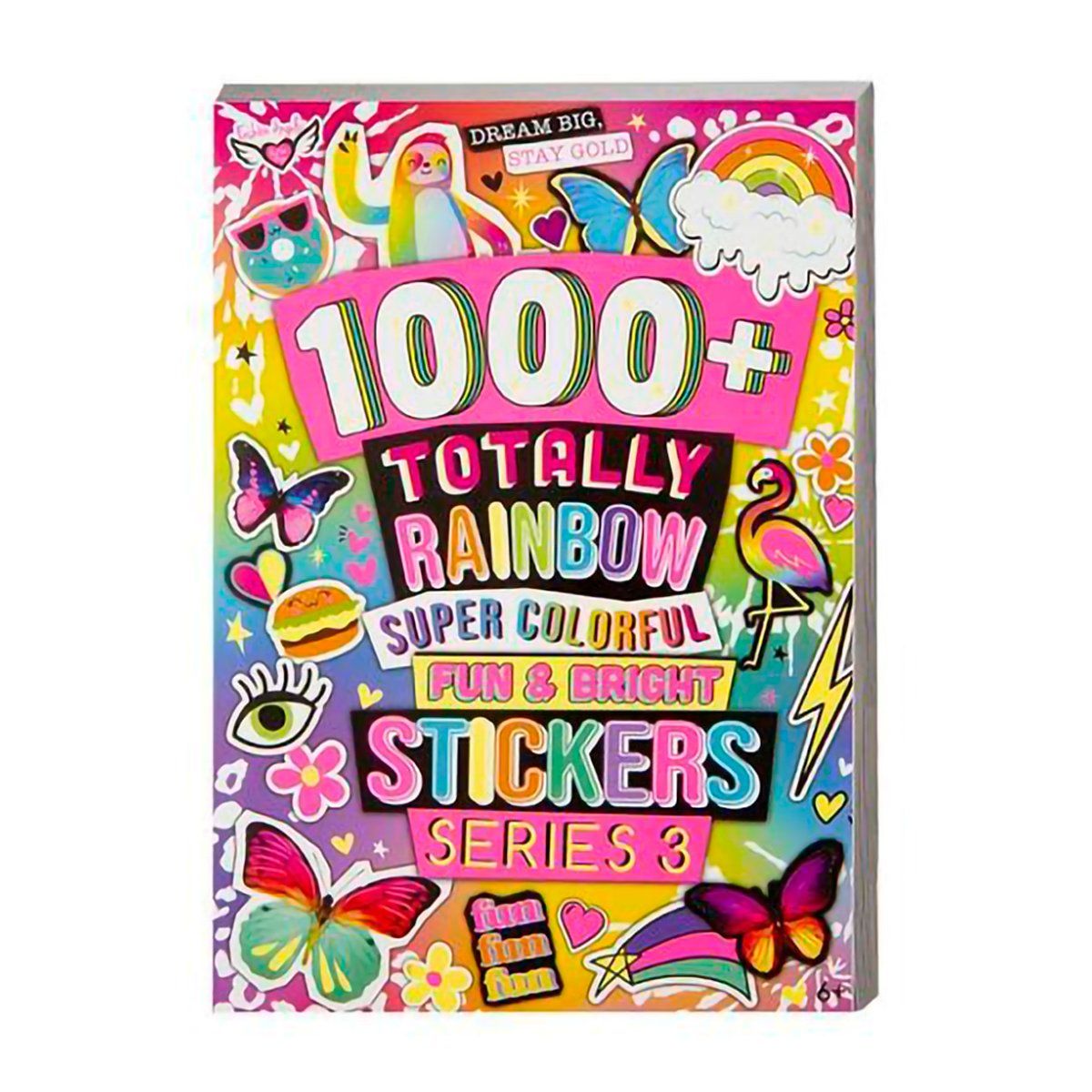 FASHION ANGELS - Libro con 1000 Stickers Arcoíris Fashion Angels