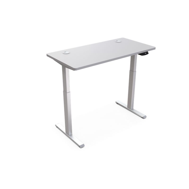 UPLIFT - Escritorio Eléctrico Regulable UpLift - Cubierta Blanca 120x60cm + Base Blanca