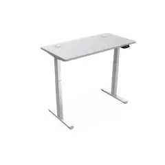 UPLIFT - Escritorio Eléctrico Regulable - Cubierta Blanca 120x60cm + Base Blanca
