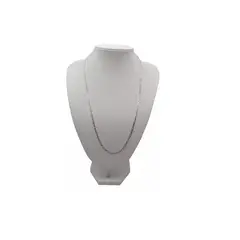 GENERICO - Cadena Hombre Plata Italiana 925 - Modelo Figaro 60 cm x 3 mm