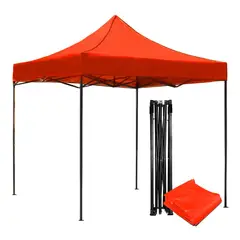JARDIMEX - Toldo 3x2 Plegable Impermeable Araña Rojo
