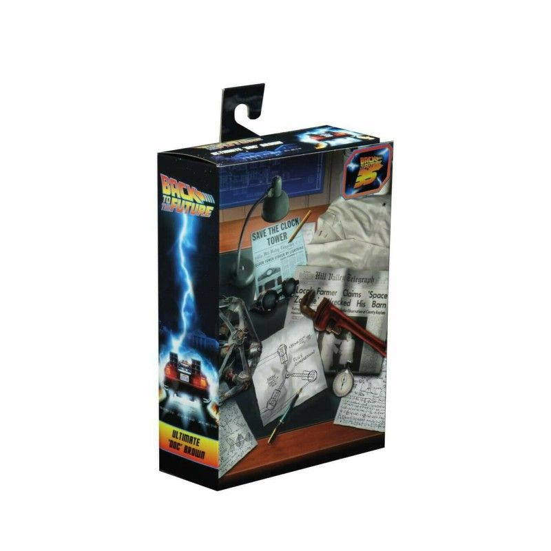 NECA - Figura Doctor Brown Volver Al Futuro