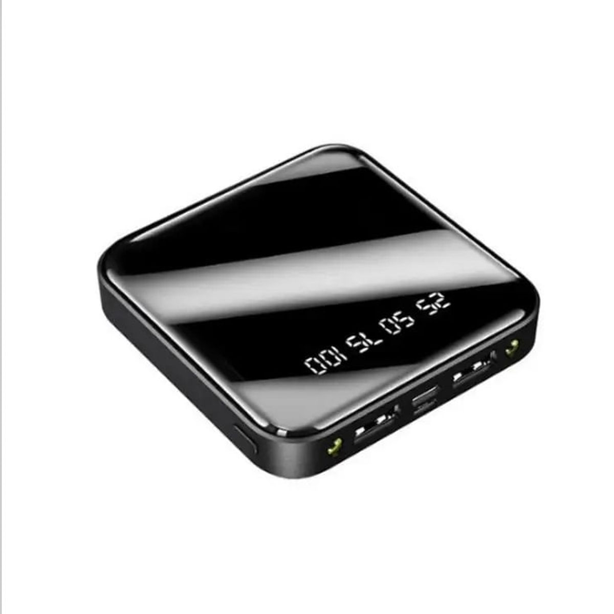 GENERICO - Cargador Portátil Power Bank 10000 mAh 2USB Micro USB Linterna