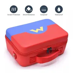 GENERICO - Maleta MarioTravel Deluxe Para Nintendo Switch y Oled PREMIUM