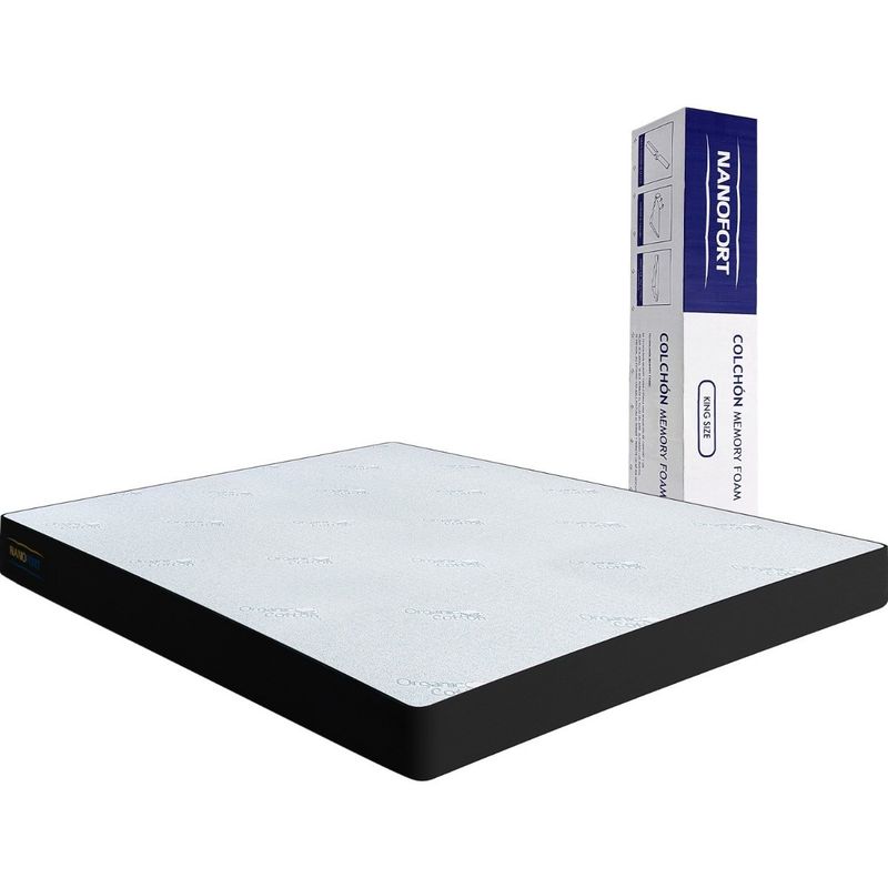 NANOFORT - Colchon Espuma  135 x190  2 Plazas Memory Foam